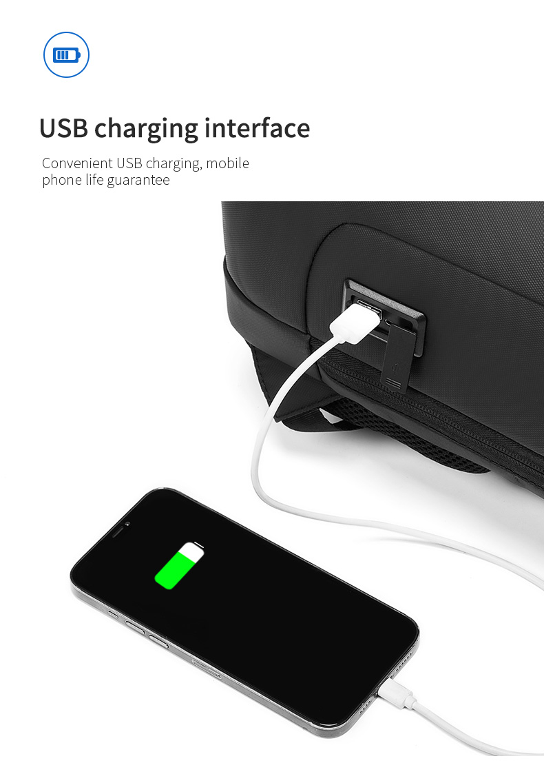 New bag laptop usb charging anti theft men waterproof bagpack backpack bag backpack for men