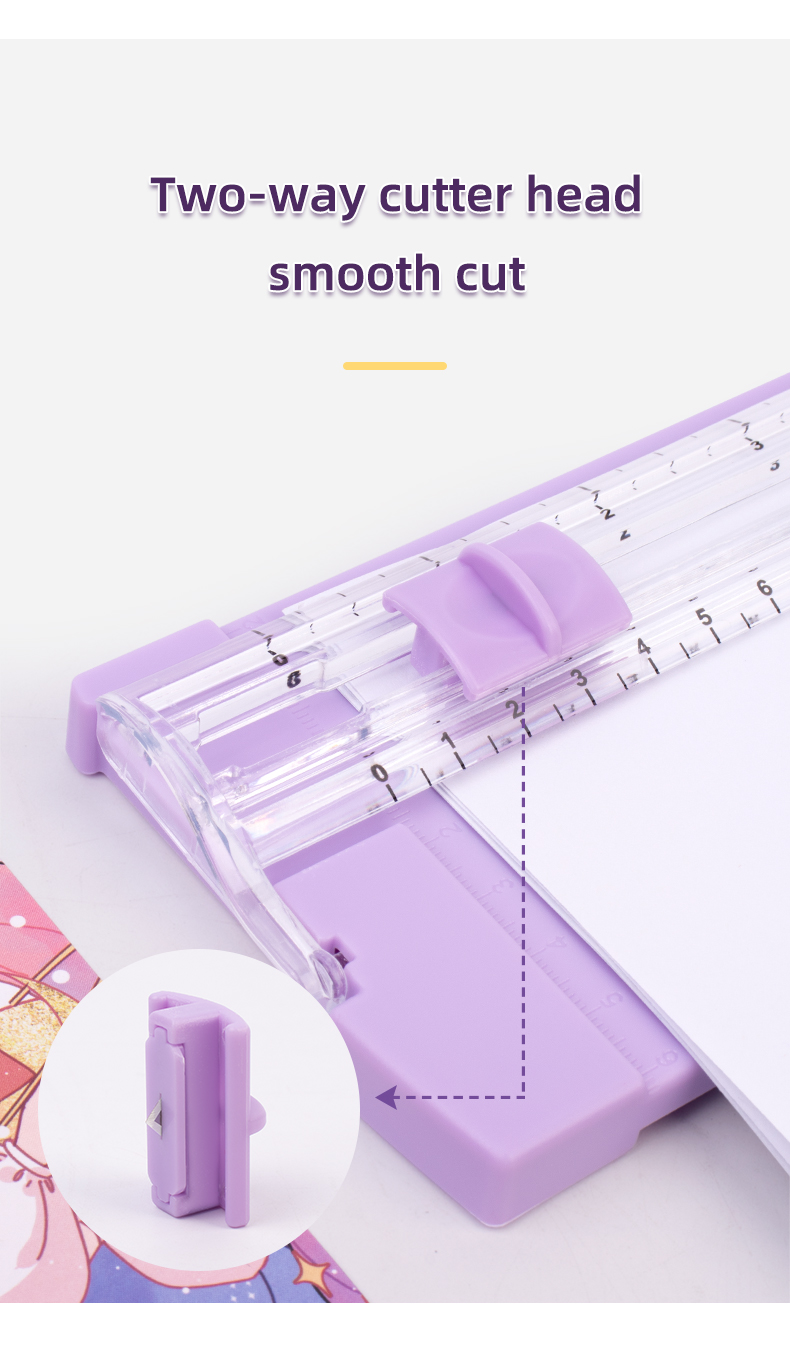 High Customization Metal Plastic A5 Paper Trimmer for 2022 Custom Cartoon Paper Cutter