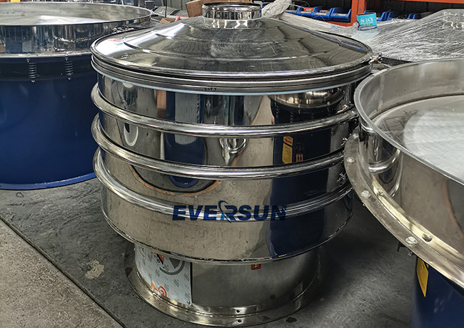 Customizable 500-2000mm Granular Material Separator Round Vibrating Sieve