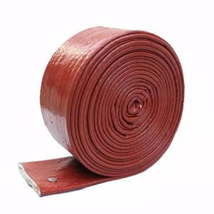 Wholesale Heat Insulation Silicone Coated Fiberglass Heat Shield Silicone Fire Sleeve from china suppliers