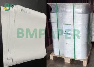 Wholesale 65gsm White Thermal Paper Roll 640mm 795mm ATM Paper Ticket Printing from china suppliers