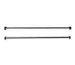 Universal Lockable Crossbar For Luggage Roof Rack Black Metal