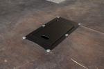 Heavy-Duty Steel Motorcycle Front Wheel Stand Wheel Cradle Holder Wheel Chock