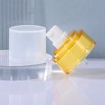 24 Teeth Slub lotion Pump Cosmetic Face Wash Bottle foam Pump Scrub Half Cover