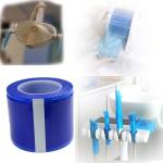 Anti Cross Infection Medical Dental Barrier Film Blue Non Sticky Plastic