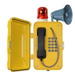 Waterproof Industrial VoIP Phone , Reliable Vandal Proof Heavy Duty Telephone