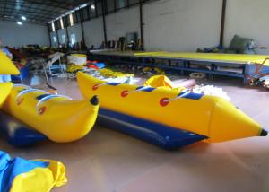 China Inflatable Water Banana Boat Towables for water park Small Blow Up Banana Boat Water Toy for children on sale