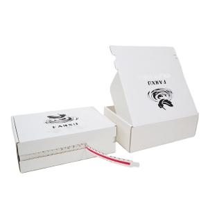 Wholesale Recycled Cardboard Paper Mailer Box Zipper Tear Strip Box Mailer Packaging Boxes from china suppliers