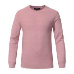 Round Neck Fashion Mens Warm Winter Sweaters Custom Logo Multi Colored