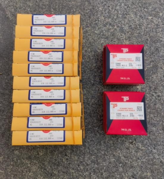 4LE2 32669 TP Piston Ring 8-98114-299-0 J08E YDH20102ZY NPR 13011-4040A 13019