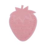 Silicone Makeup Beauty Tools Strawberry Type Brush Cleaning Pad