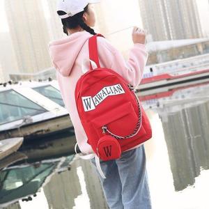 Wholesale Schoolbag female han edition hits color street backpacks college wind schoolbag canvas backpack leisure computer bag from china suppliers