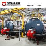 Industrial Low Pressure Fire Tube 1000kghr Diesel Oil Steam Boiler for Tea