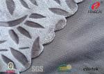 Flower Embossed Crushed Velour Fabric Sofa Velvet Upholstery Fabric For Home