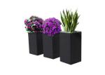 UV Resistant Garden Patio Rattan Outsite Flower Pots