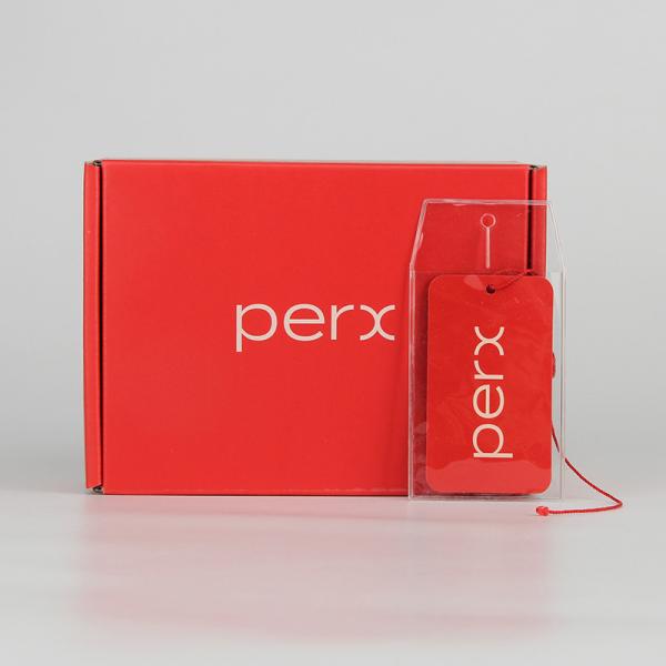 Red Foldable Corrugated Mailing Packaging Box For Cosmetic