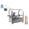 Buy cheap PLC Horizontal Lipstick Mascara Bottom Labeling Machine 15-30mm Diameter from wholesalers