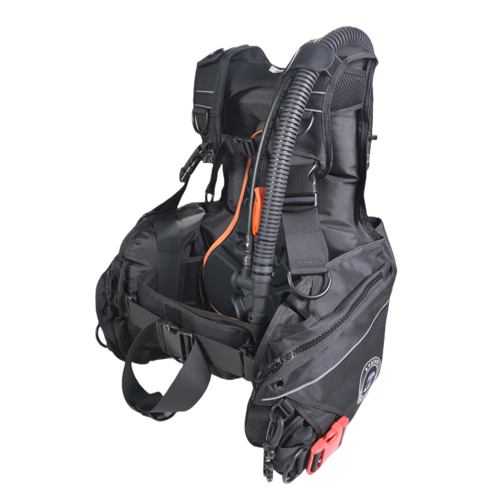 zippered Scuba Diving Buoyancy Compensator Vest TPU Material for Adult