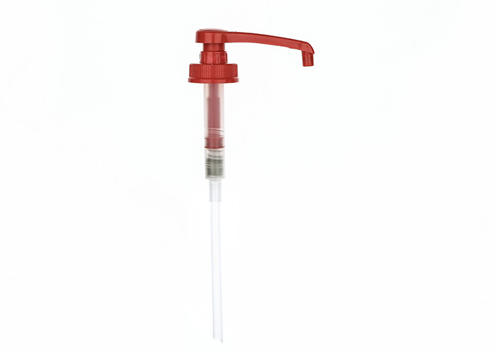 Norrow Head Plastic Syrup Pump Dispenser UKS10 Food Grade PP Material UKS10