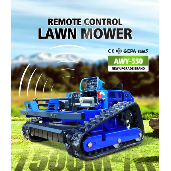 US Spot Multifunctional Garden Remote Control Mowing Equipment, Superior Climbing & Off-road Performance Lawn Mower