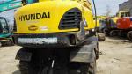 Used hyundai r60w-7 wheel excavator for sale
