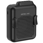 outdoor Black 4000 MAh Mini Waist Portable Fan Power Bank