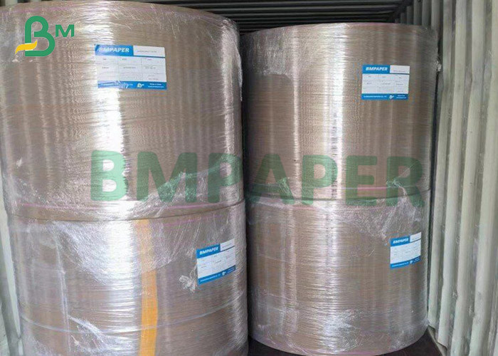 Thickness 50gsm Food PE Coated Paper Natural Color Direct Contact