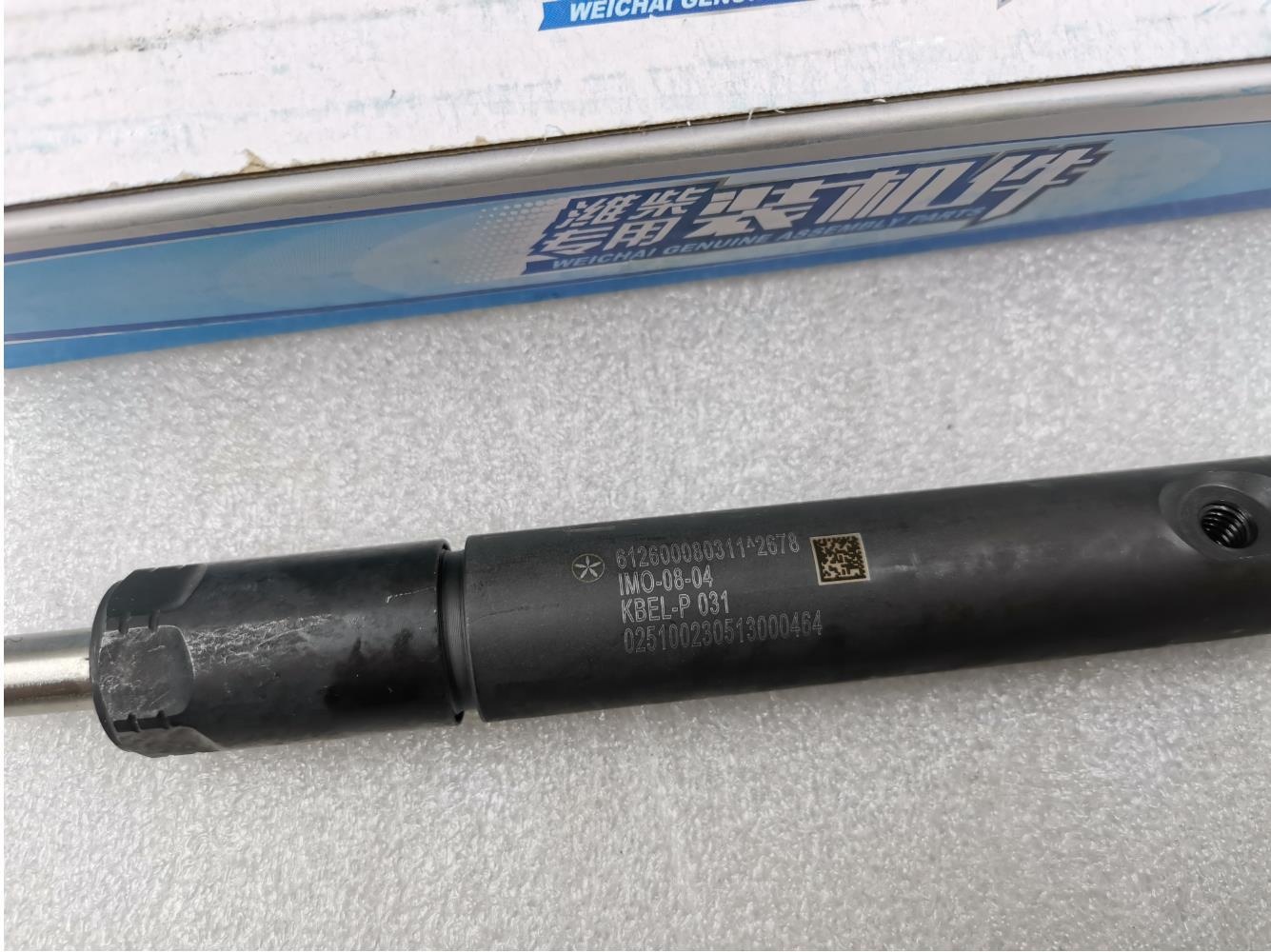 Weichai WD618 WP12 Engine 420 Horsepower Parts Common Rail Fuel Injection Assembly 0.37kg Purpose for Replace/Repair