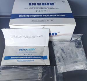 Wholesale CE FSC FDA IgG IgM Colloidal Gold Rapid Test Kit For Antibody COVID19 from china suppliers