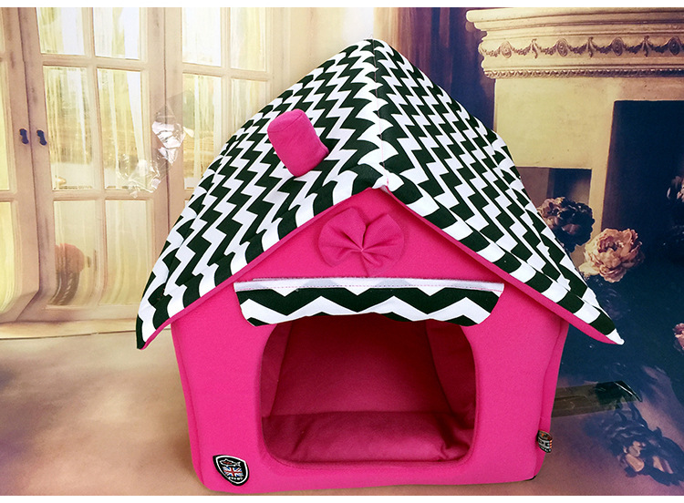 China High Quality Dog Bed House Cotton Luxury Pet Cat House