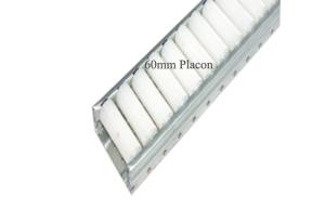 Wholesale Iron Frame 60mm Sliding Door Roller Track 15mm Wheel Diameter , White Wheels from china suppliers