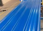 White 1130mm Width PVC Roof Tiles Green Environment Corrugated Roofing Sheet