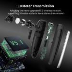 Super Battery Life Wireless Earphone for Running Meeting and Driving Noise