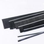 China Flexible Nylon Brush Seal Strip Customization For Fire Door for sale