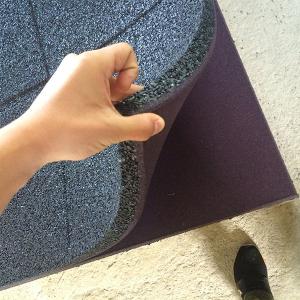 Wholesale Shock Asorption Rubber Floor Mat Tile Waterproof For Gym Flooring from china suppliers