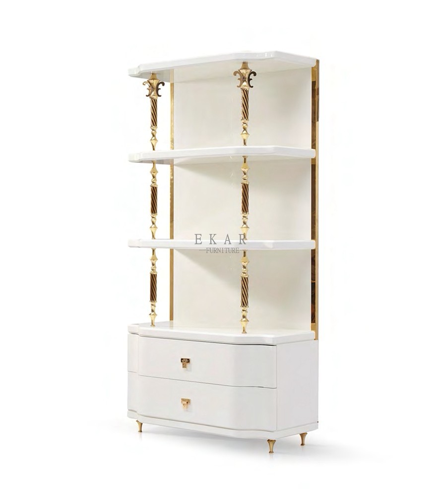 Contemporary Design High End Glass Cupboard Cabinet For Drinks W005D8
