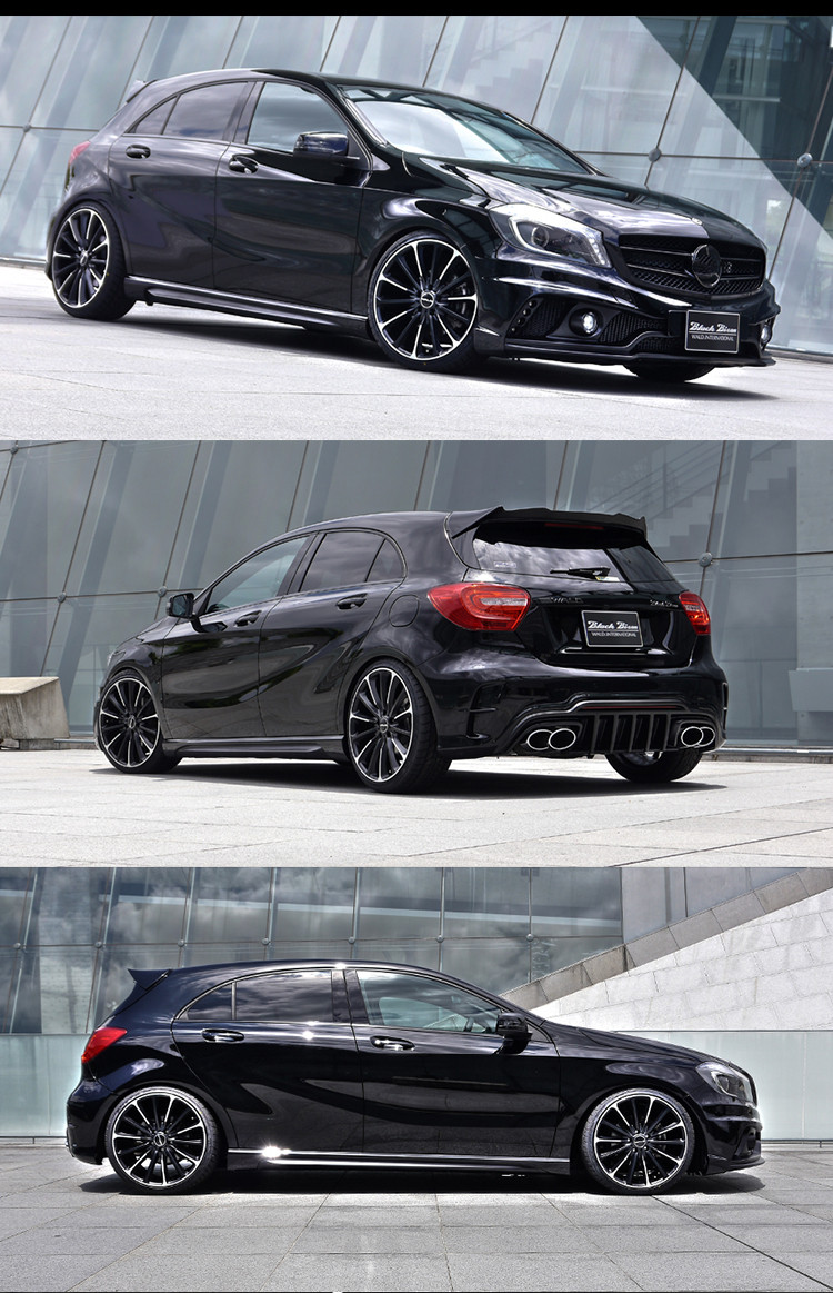 For Mercedes-Benz W176 A180 A200 A250 A260 A45 Body Kit W176 Upgraded WALD Style Body Kit