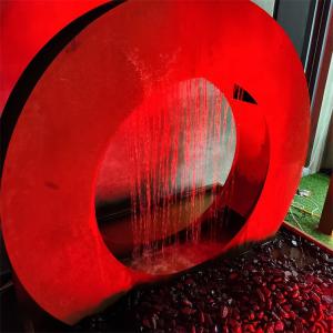 Wholesale Home Decoration Corten Steel Waterfall Fountain*1800mm Customized from china suppliers