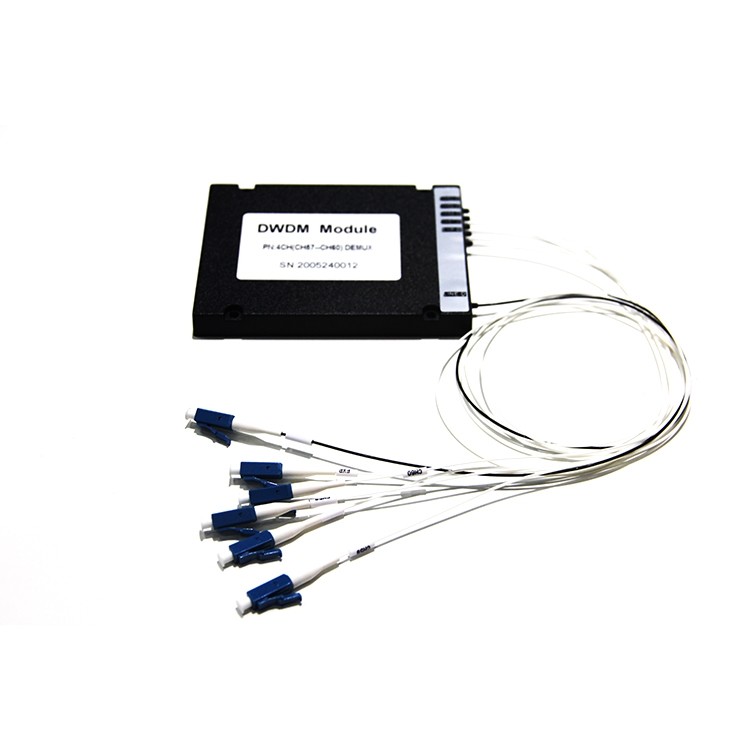 C Band 100GHz DWDM Mux Demux ABS Module LC / UPC 0.05nm Center Wavelength