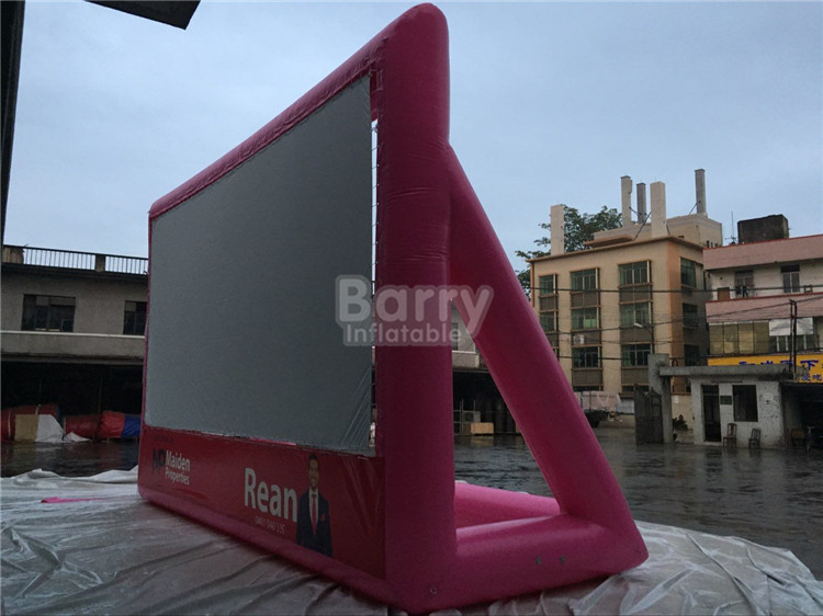 Special Inflatable Advertising Products , Inflatable Projector Screen for Commercial Promotion Activities