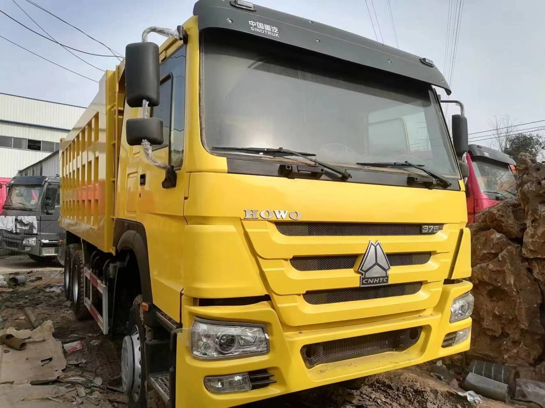 HOWO Truck Price 20 30 50 70 100 Ton 6X4 371 HOWO Tipper Used Dump Trucks