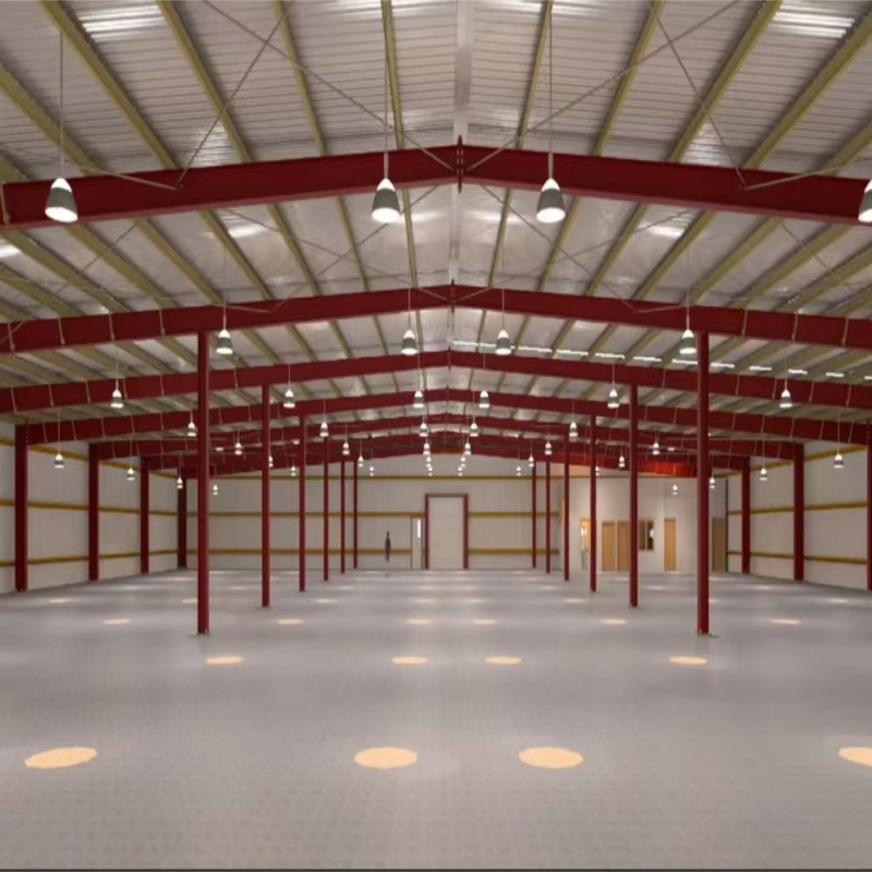 Prefab Prefabricated Steel Frame Structure House Warehouse Workshop Building