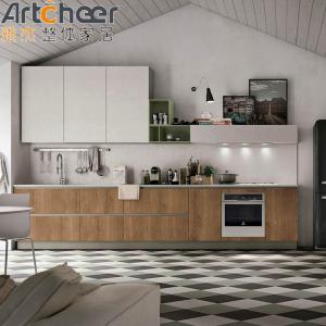 Wholesale Customized Color Modern Stylish Kitchen Cabinet with Island Sink Base Configuration from china suppliers