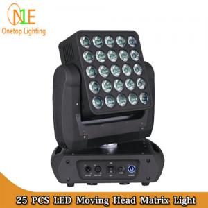 China Osram LED stage light 25x15w rgbw 4 in 1 beam wash matrix led moving head light on sale