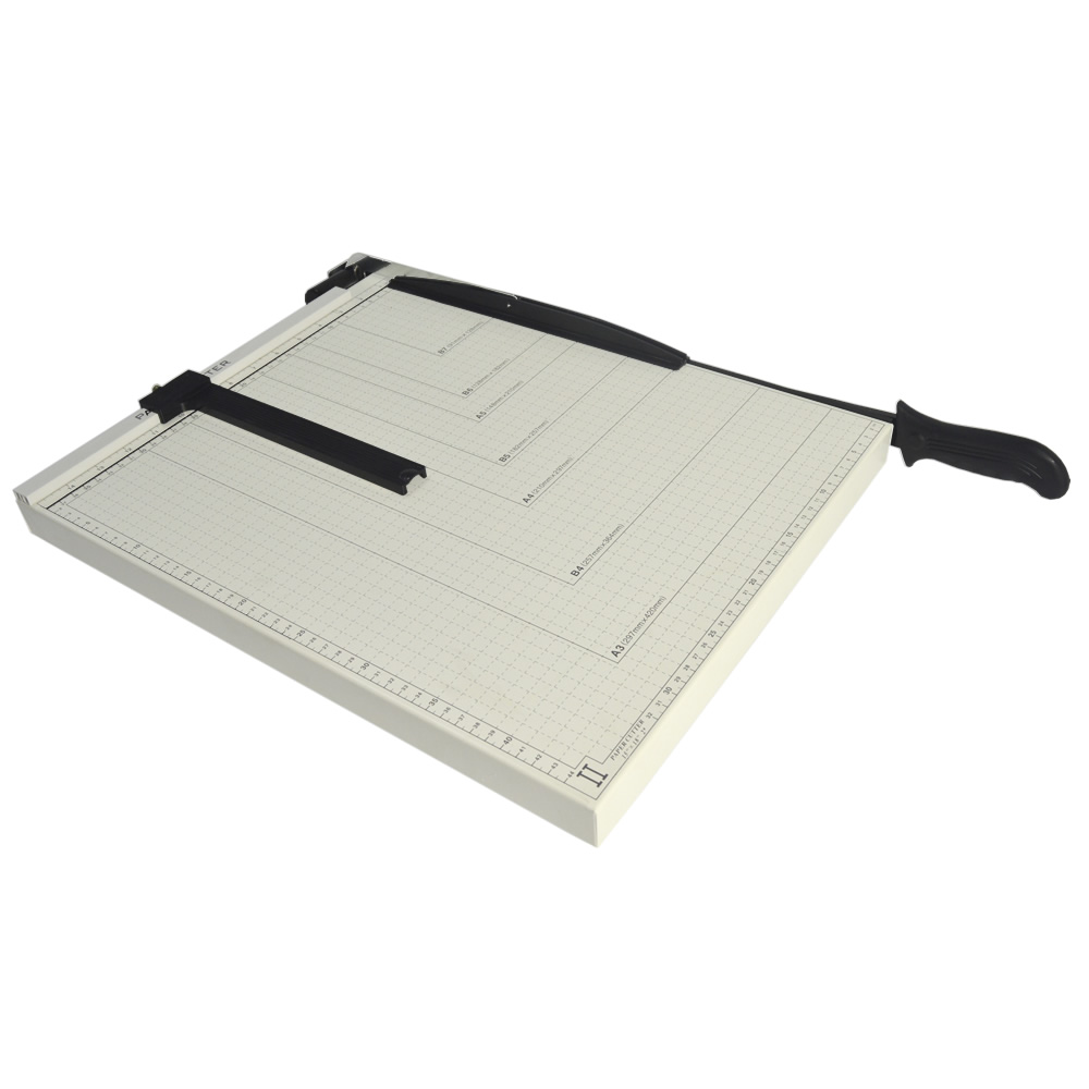 Office Guillotine 3.1kg Manual A3 Paper Cutter Made Of Steel For Easy Handling