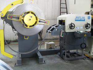 Wholesale Pneumatic Servo Feeder Decoiler And Straightener Tube Flattening Punching Machine from china suppliers