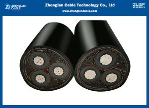 Wholesale 12/20KV 3x185sqmm MV Aluminum Power Cable NA2XY Copper Tape Screened 3 core Unarmored from china suppliers