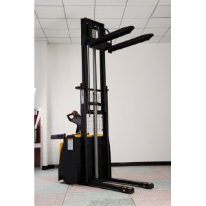 Buy cheap Wheeled Width 550mm 3000mm Fully Electric Lift Pallet Stacker from wholesalers