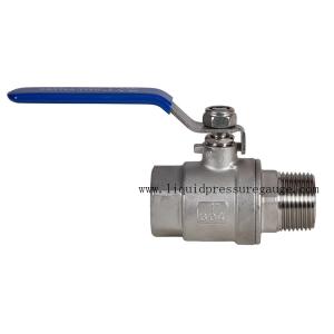 Wholesale Stainless Steel Instrument Manifold Valve 2 PC 1 Inch High Pressure Ball Valve 1000 Psi from china suppliers