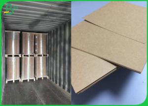 Wholesale Multifunctional Brown Kraft Paper Roll 300GSM For Making Clothing Tag from china suppliers
